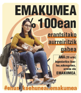 emakumea 100%ean