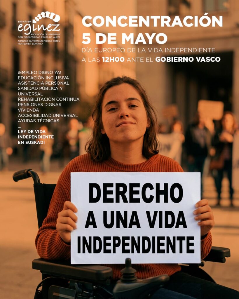 cartel derecho vida independiente