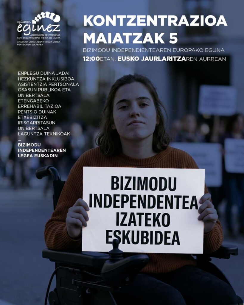 bizimodu independientea izateko eskubidea kartela